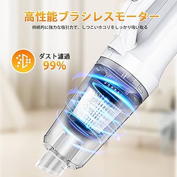 Amazon.co.jp: 掃除機 コードレス gaak スティッククリーナー